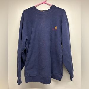 Men’s L Carhartt crewneck; minimal staining